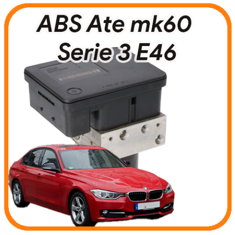 ABS BMW Serie 3 E46 ate mk60 reisione modulo pompa abs